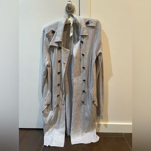 Free People Grey Cardigan